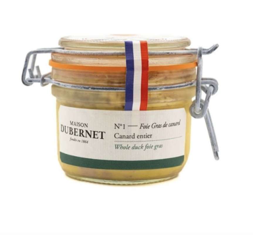 Foie gras de canard entier,  Maison Dubernet (125 g)