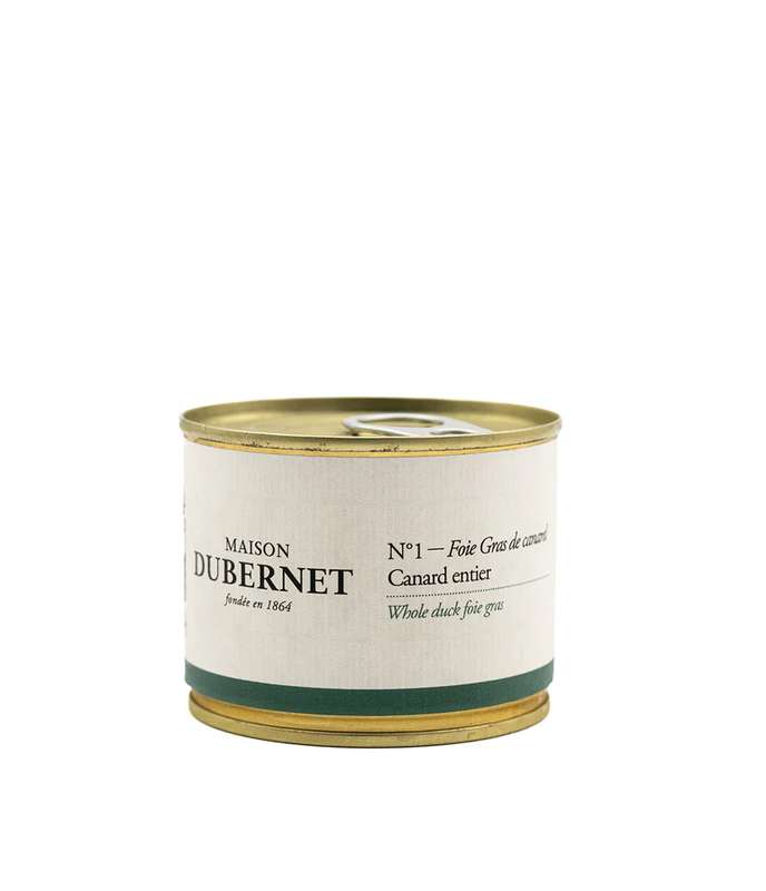Foie gras de canard entier, Maison Dubernet  (180 g)