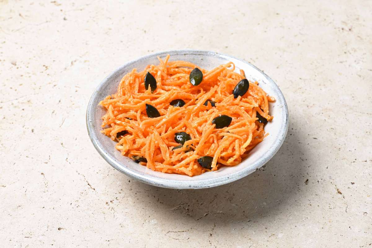 Carottes râpées au gingembre, Frichti (130 g), [Contenant réutilisable]