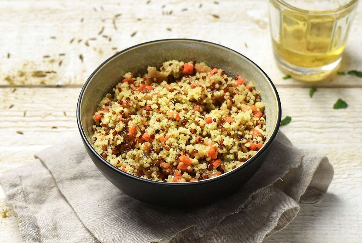 Taboulé aux figues séchées, Frichti (120 g), [Contenant réutilisable]