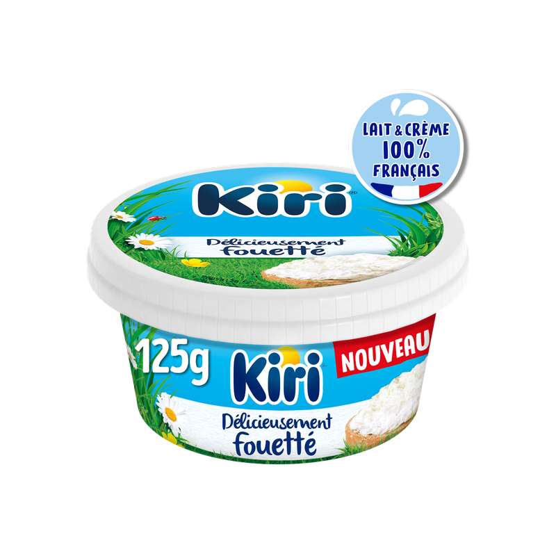 Fromage fouetté en pot, Kiri (125 g)