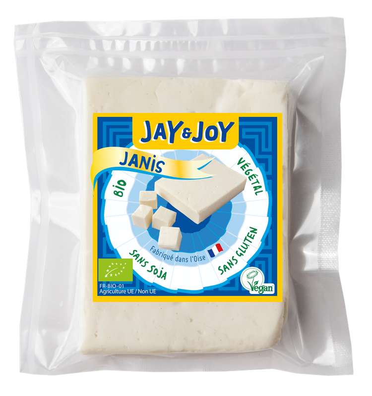 Fromage végétal Janis BIO, Jay & Joy (140 g)