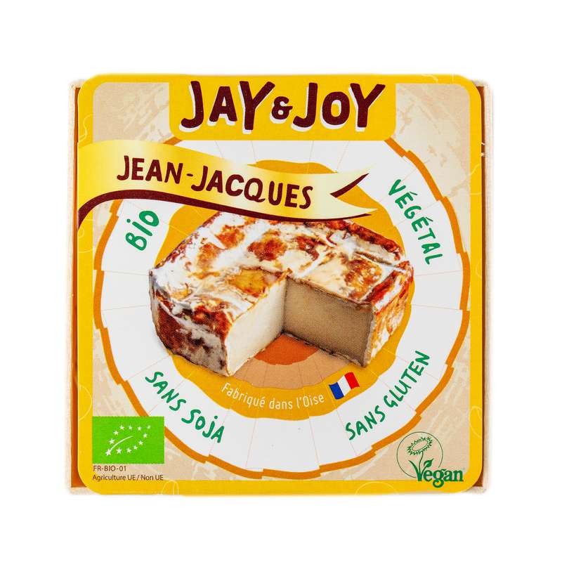 Fromage végétal Jean-Jacques BIO, Jay & Joy (100 g)