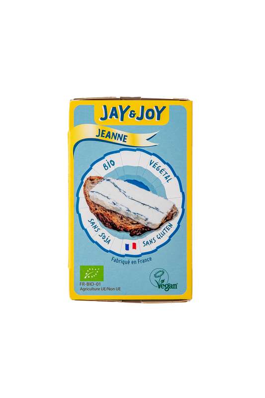 Fromage végétal Jeanne BIO, Jay & Joy (90 g)