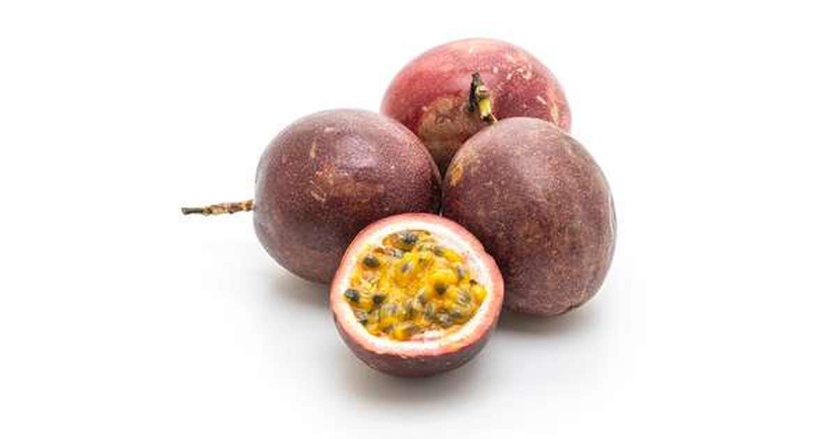Lot de 3 fruits de la passion (petit calibre), Colombie