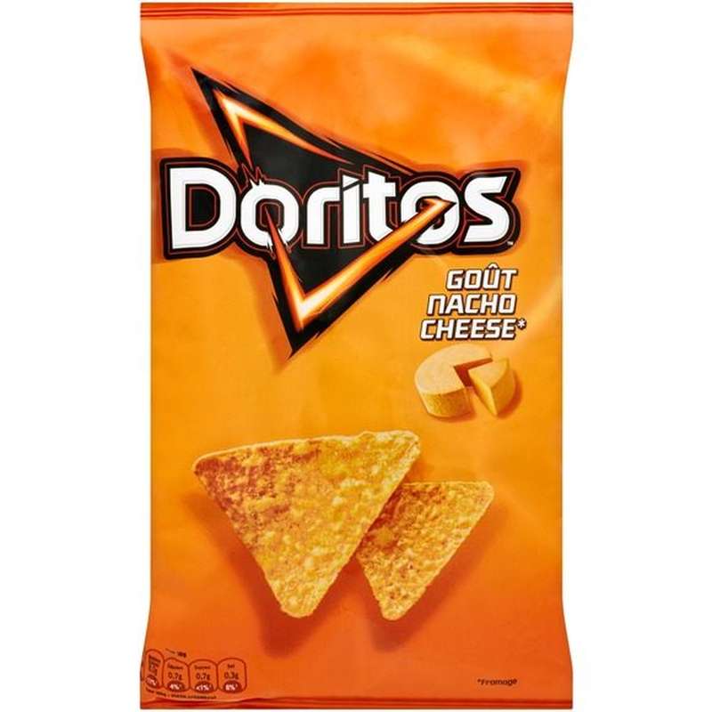 Tortilla goût nacho cheese, Doritos (170 g) La Belle Vie Courses en