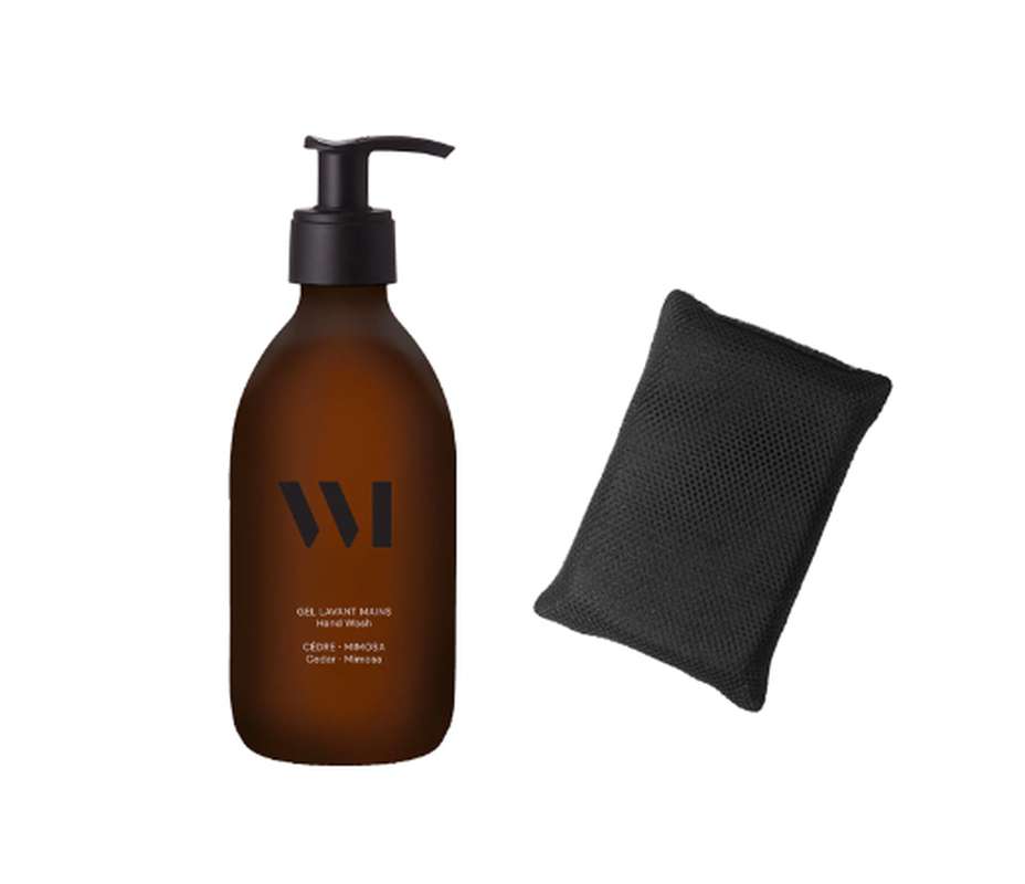 Gel mains Fleur d'oranger, What Matters (290 ml) + 1 EPONGE LAVABLE OFFERTE