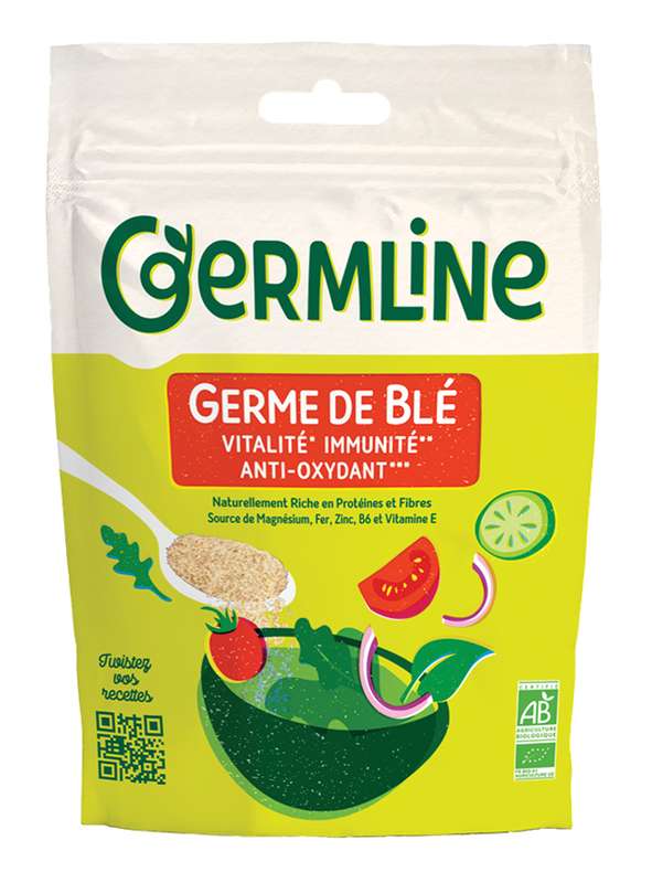 Germe de blé enzymes actifs BIO, Germline (250 g)