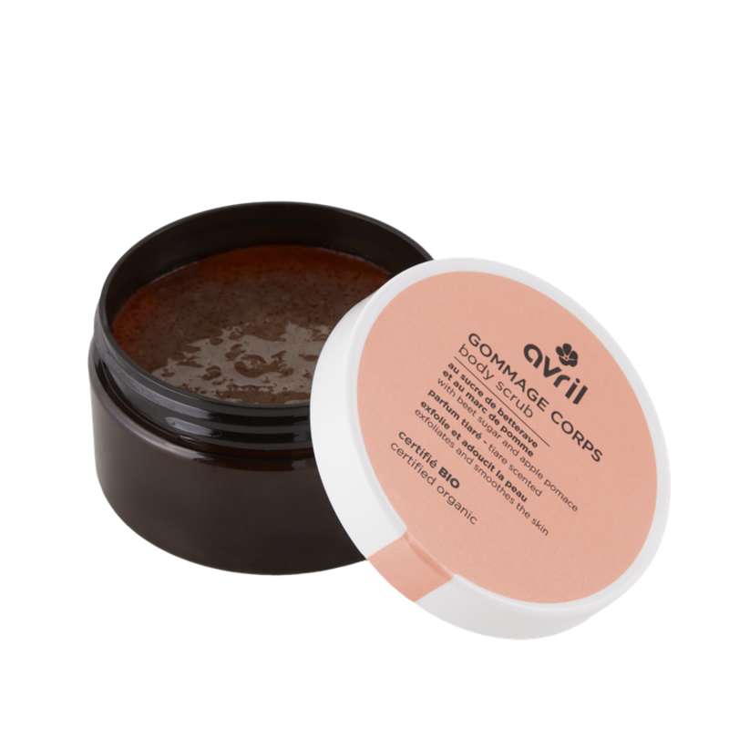Gommage corporel certifié BIO, Avril (200 ml)