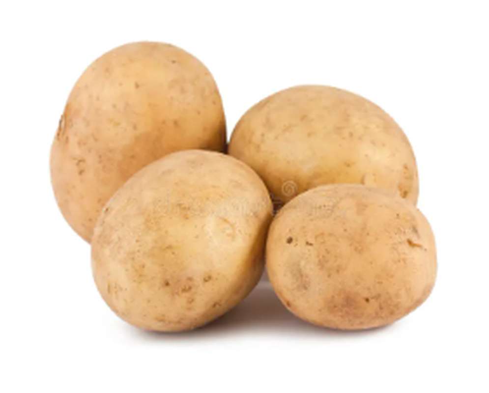 Lot de 4 pommes de terre aluminium "spéciale four"  (250 à 400 g pièce), France