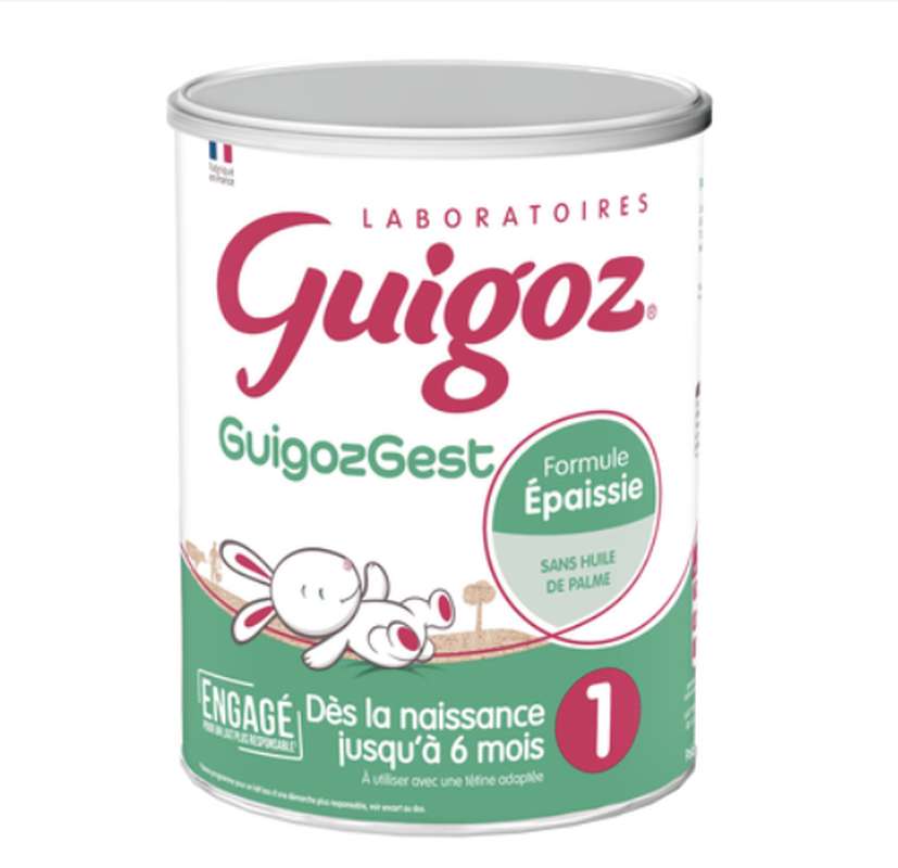 GuigozGest lait 1er âge poudre - de 0 à 6 mois, Guigoz (830 g)