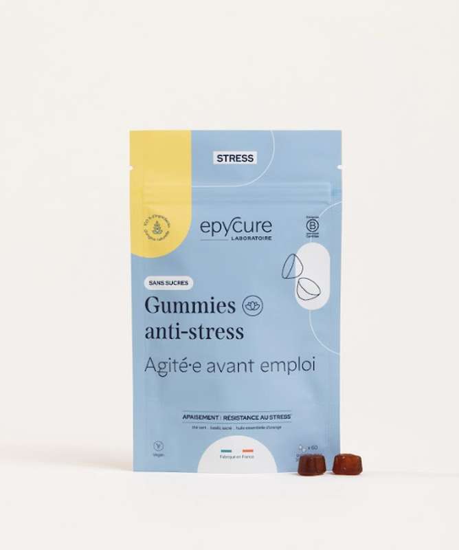 Gummies anti-stress sans sucres, Epycure (x 60)