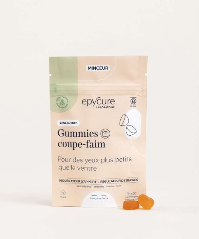Gummies coupe faim sans sucre, Epycure (x 30)