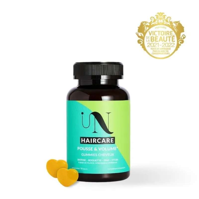 Gummies pousse volume & fortification, Inhaircare (x60)