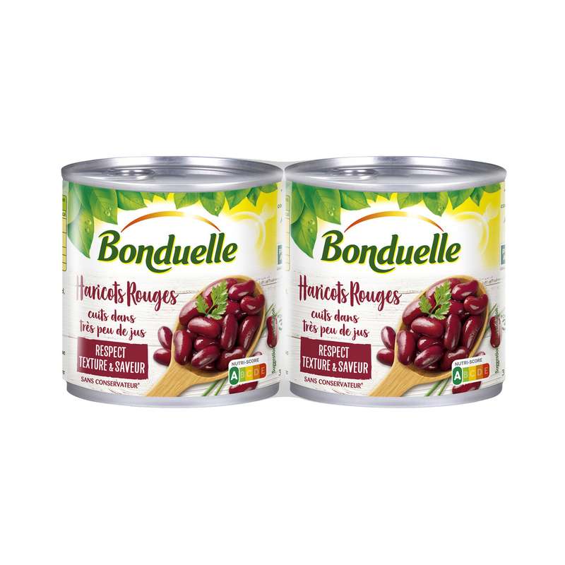 Haricots rouges, Bonduelle (2 x 250 g)