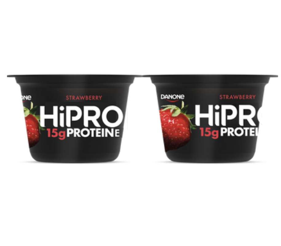 Hipro dessert fraise, Danone (2 x 160 g)