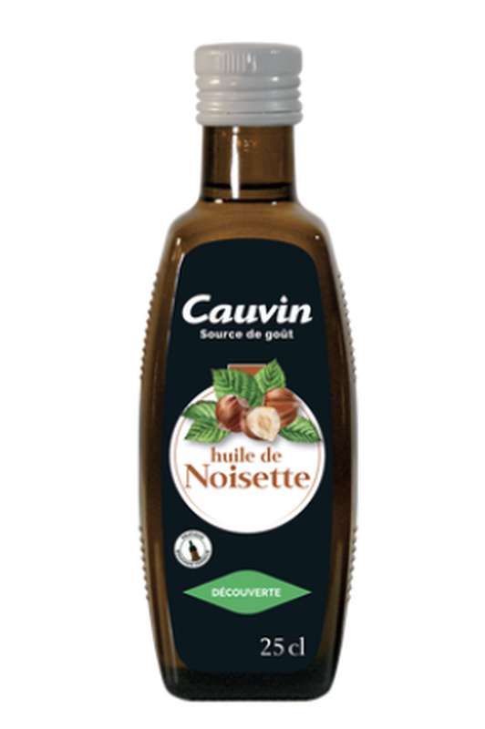 Huile de noisettes, Cauvin (25 cl)