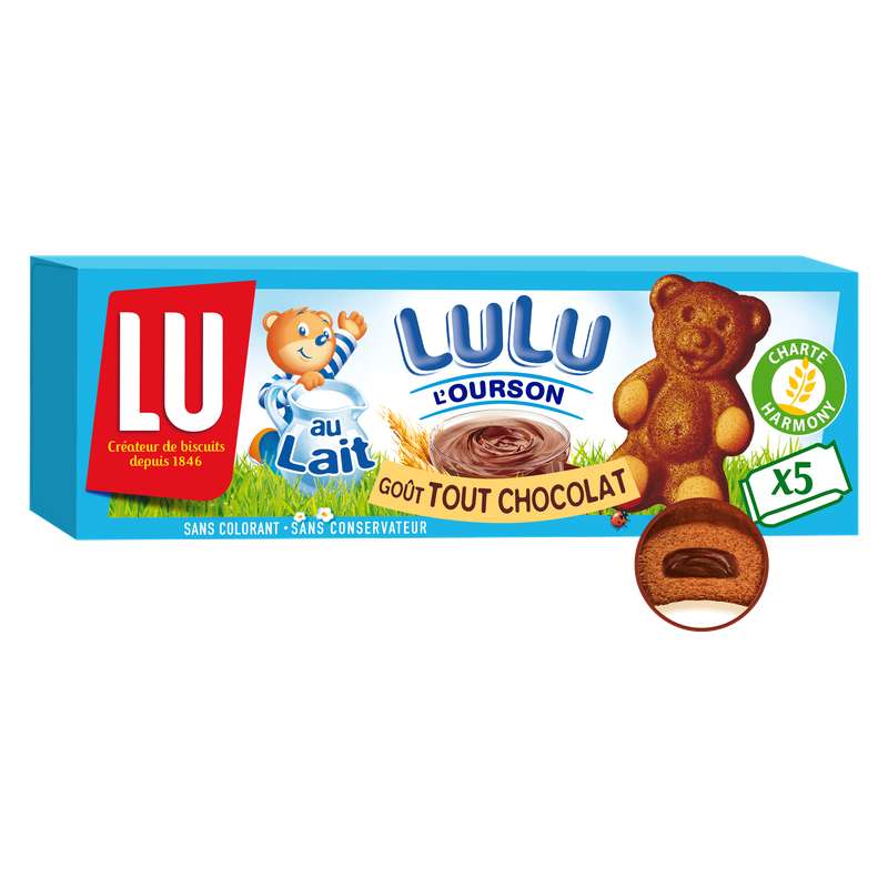 Lulu L Ourson Tout Chocolat Lu 150 G La Belle Vie Changez Votre Vision Des Courses