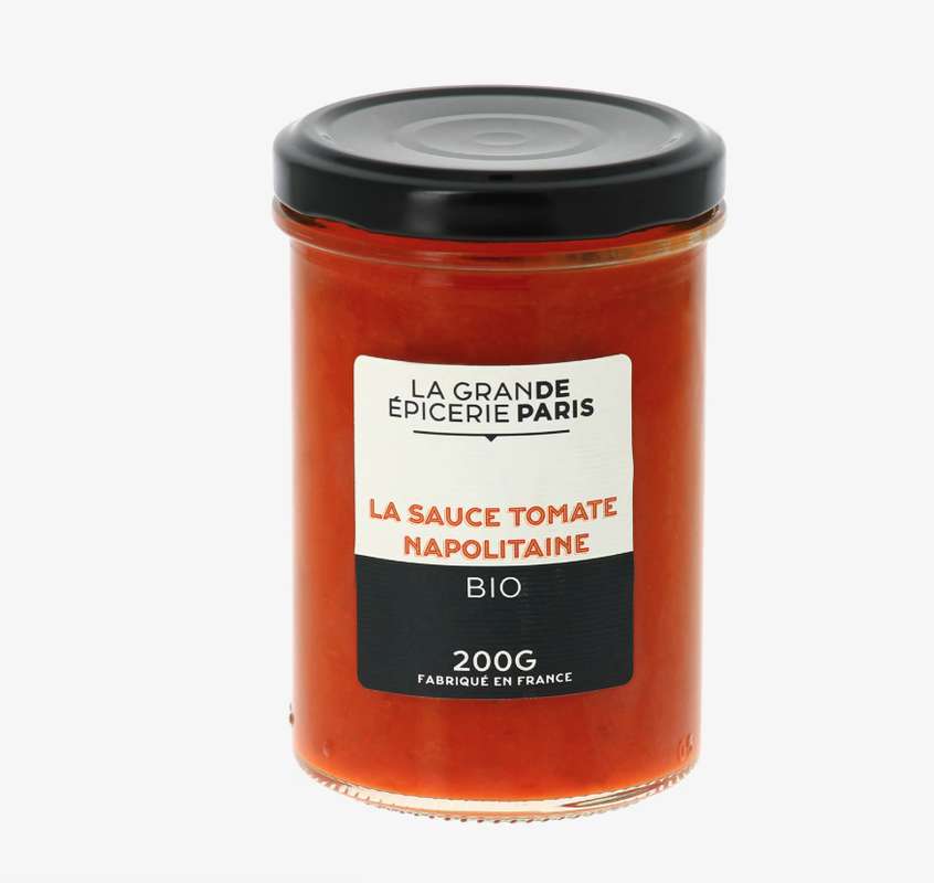 La sauce tomate Napolitaine BIO, La grande épicerie de Paris (200g)