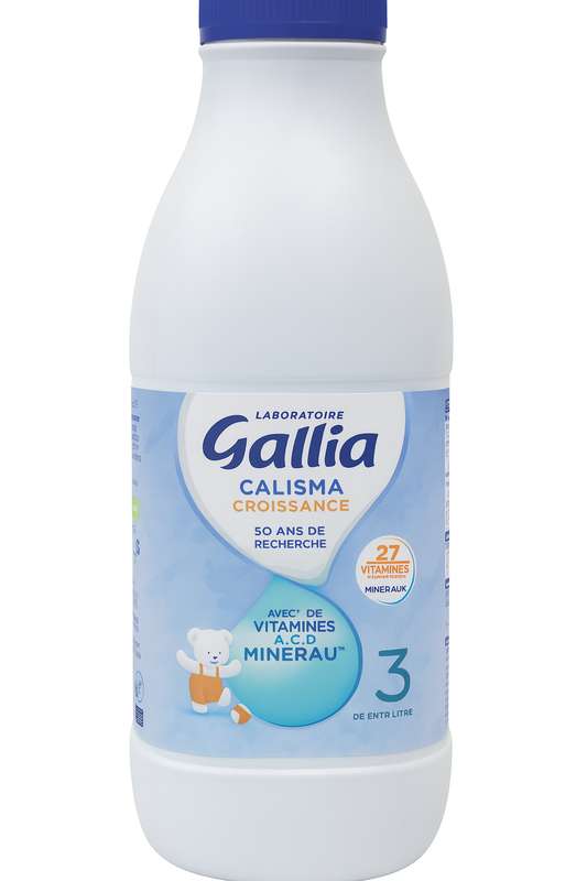Lait de croissance Calisma 3 - dès 12 mois, Gallia (1 L)