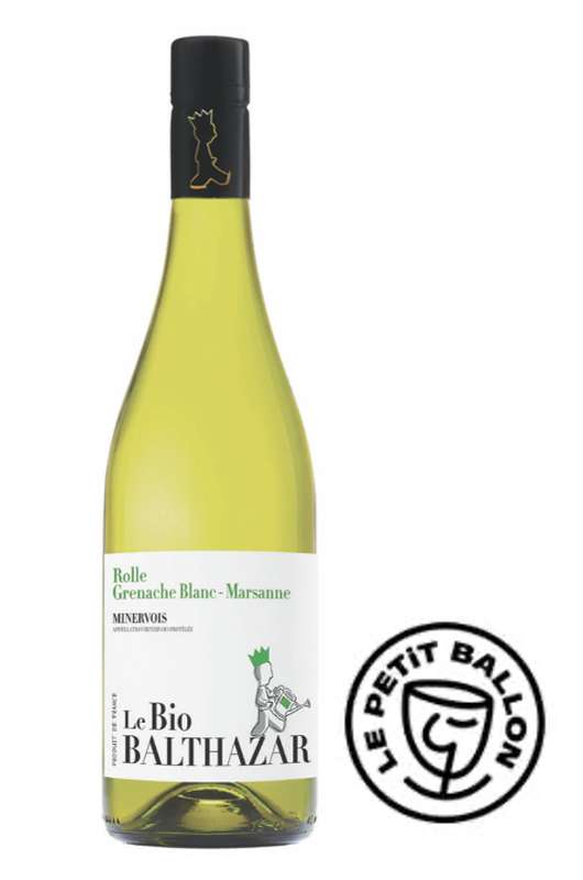 Le Balthazar Blanc BIO, AOP Minervois, Pierrick Harang Wine (75 cl) / Le Petit Ballon