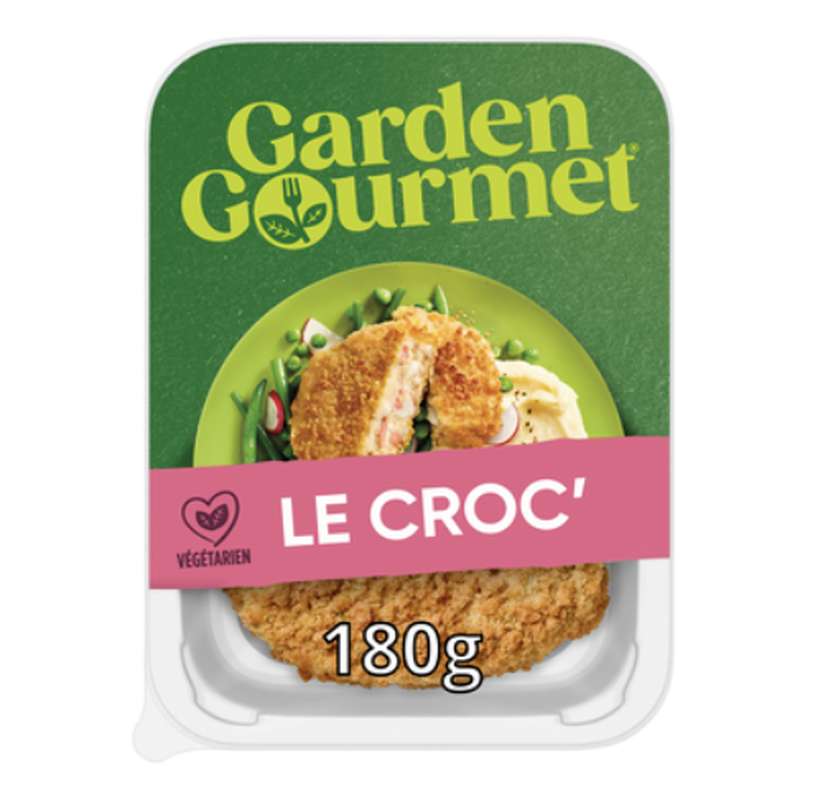 Le Croc fromage soja & blé, Garden Gourmet (180 g)