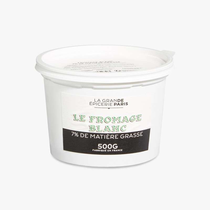Fromage blanc 7 de matière grasse, La grande épicerie de Paris (500g — free download