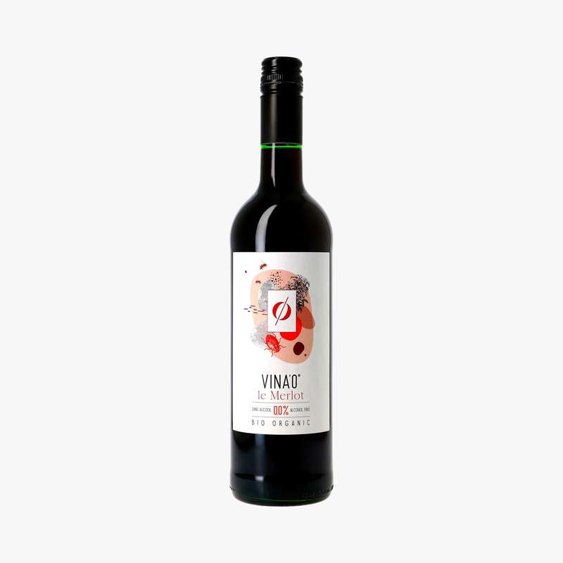 Le Merlot sans alcool, Vina'0° (75cl)