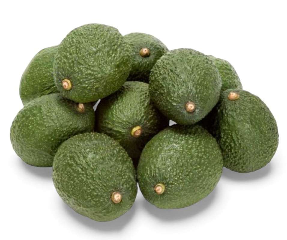 IMBATTABLE Lot de 10 Avocat Hass "mûr à point" BIO (calibre moyen), Maroc