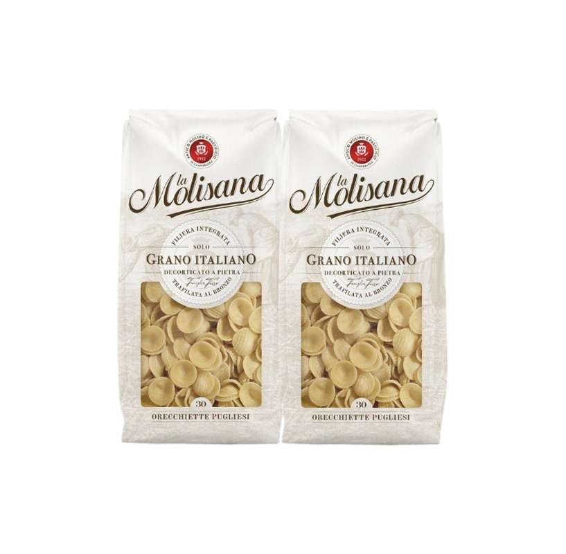 LOT DE 2 Orecchiette Pugliesi, La Molisana (2 x 500 g)