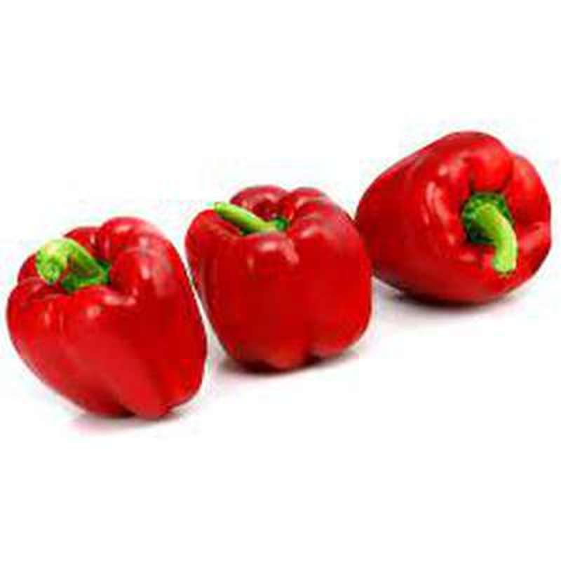 SUPER PRIX ! Lot de 3 poivrons rouges (calibre moyen), Espagne