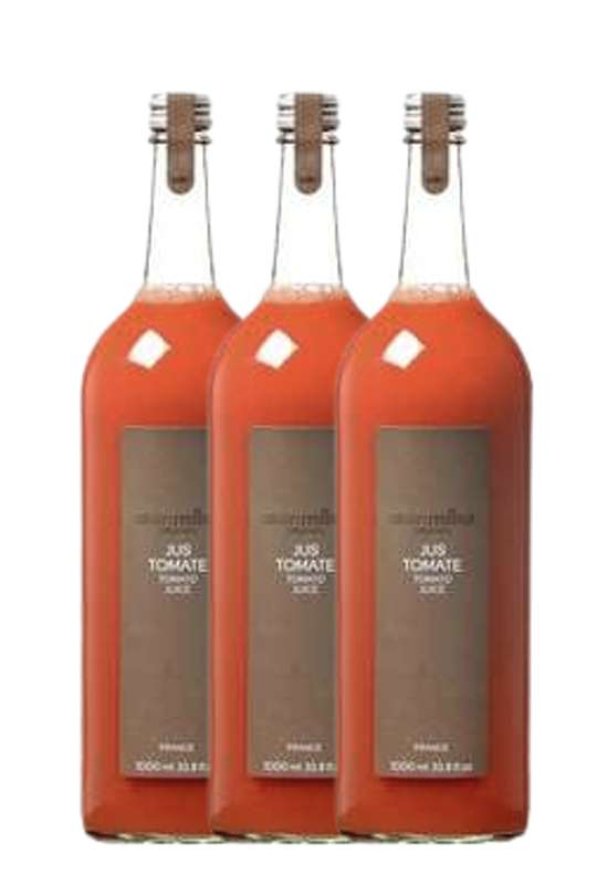 Lot de 3 x Jus Tomate Rouge, Alain Milliat (1 L)