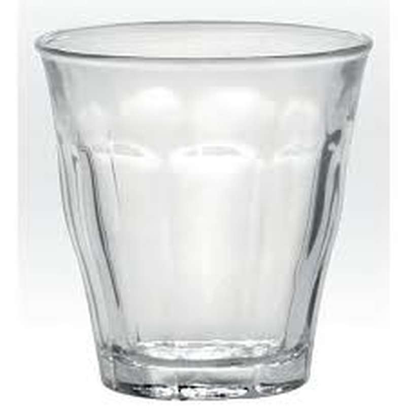 Lot de 4 gobelets 16 cl - Picardie, Duralex - 1 verre manquant