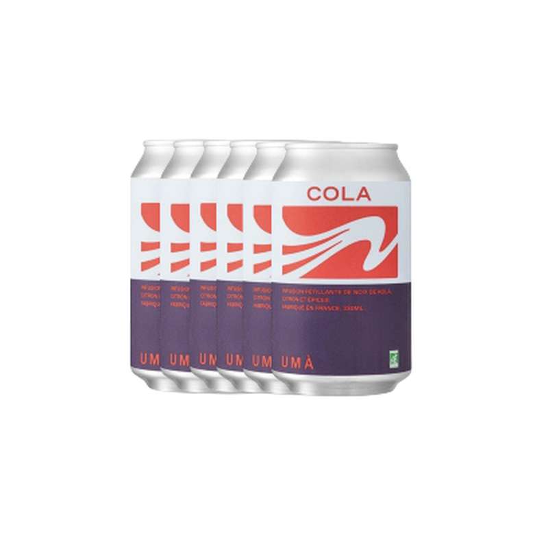 Lot de 6 Cola BIO, Uma (33 cl)