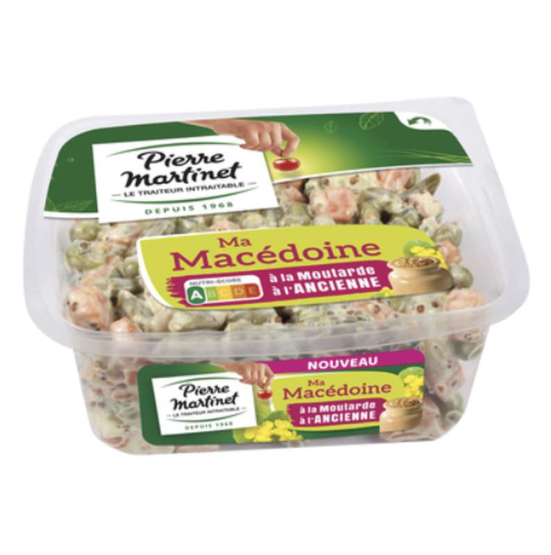 Macédoine moutarde à l'ancienne, Pierre Martinet  (300 g)