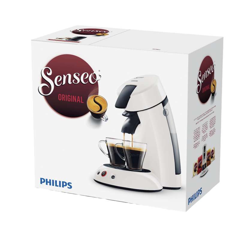 Senseo Machine Box Machine à café Senseo Original beige HD7806/41, Philips | La Belle Vie ...