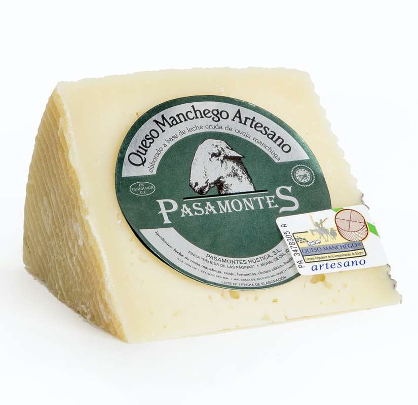 Manchego curado (7 à 8 mois d'affinage), Pasamontes (environ 230 g
