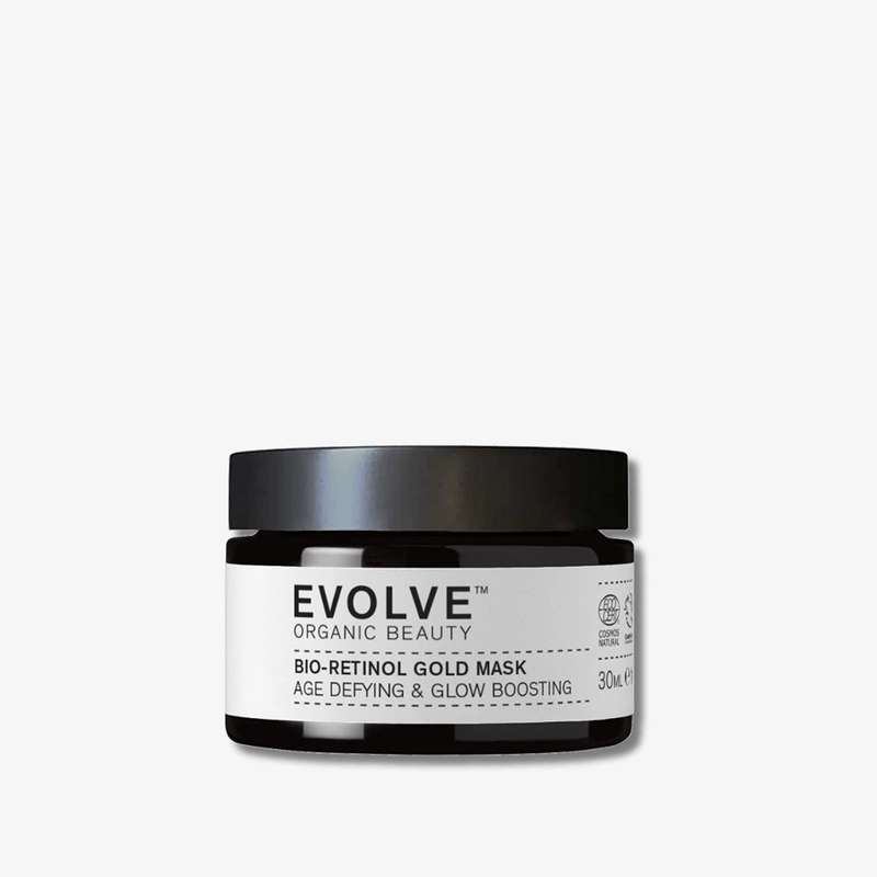 Masque Visage Gold au Bio-Retinol BIO, Evolve (30ml) - Taille Voyage