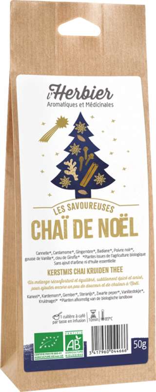 Mélange épices pour Chaï BIO, Herbier (50 g)