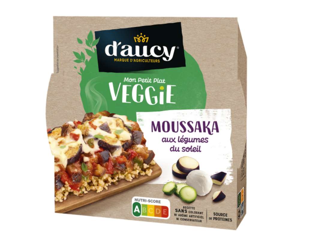 Moussaka aux légumes du soleil, D'Aucy (300 g)