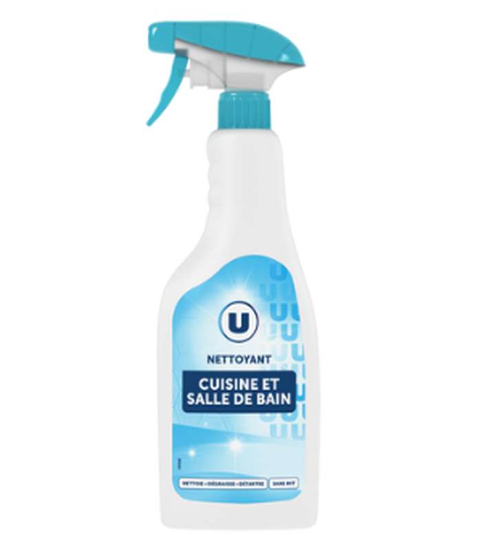 Nettoyant 2 en 1 cuisine et salle de bain, U (750 ml)