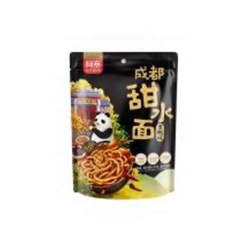 Nouilles d'eau douce de Chengdu saveur canard noir très épicé, BAIJIA Akuan (275 g)