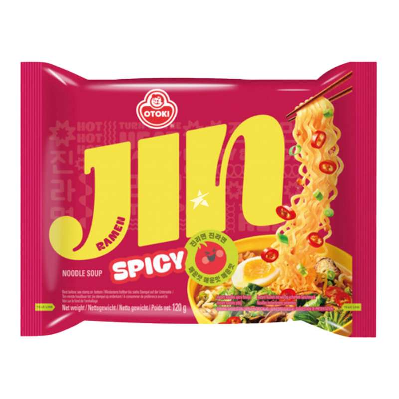 Nouilles très pimentées ramen, Ottogi (120 g)