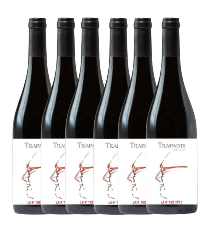 P'tite côte Rouge 2023, AOC Côtes du Rhône BIO, Domaine du Trapadis (75 cl, caisse de 6)