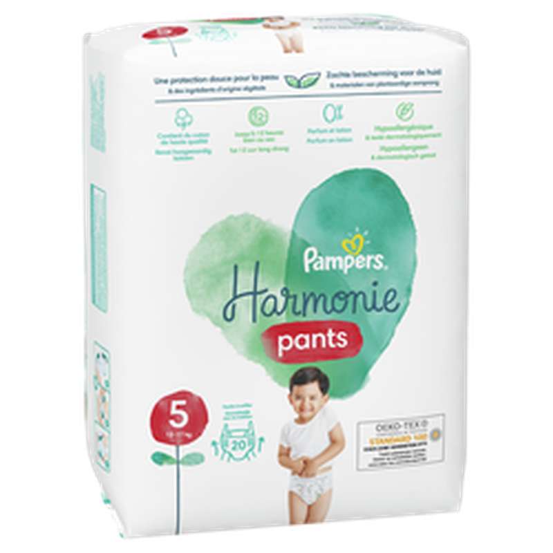 Couches culottes géant T5 / 1217 kg, Pampers (x 20) La Belle Vie Courses en Ligne