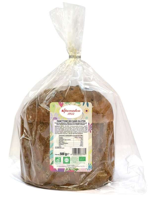 Panettone  sans gluten, Spumadoro (500 g)