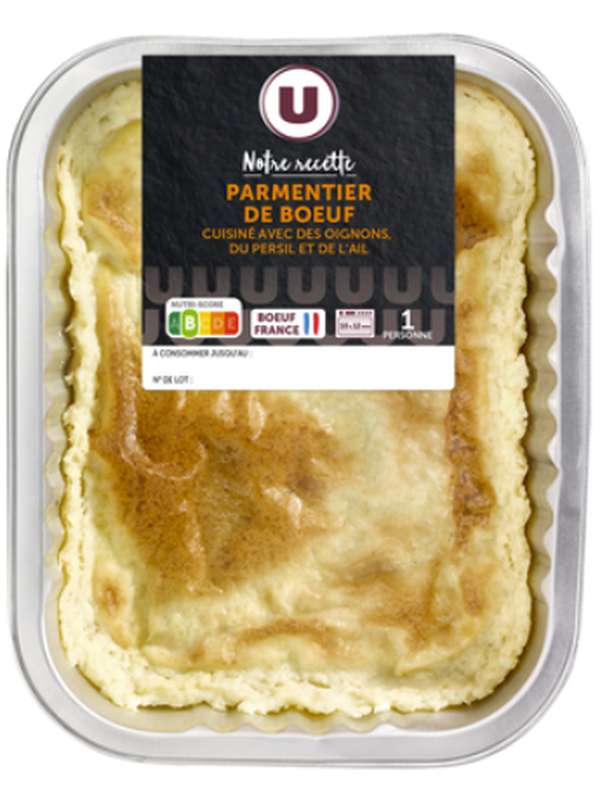 Parmentier de boeuf, U (300 g)