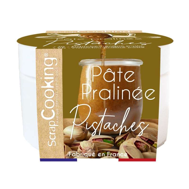 Pâte de Praliné Pistaches, Scrapcooking (200g)