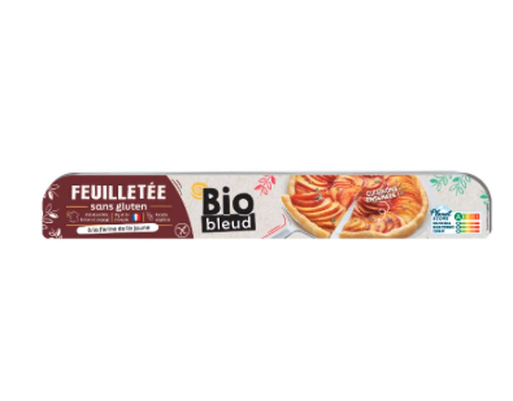 Pâte feuilletée sans gluten à dérouler BIO, Biobleud (250 g)