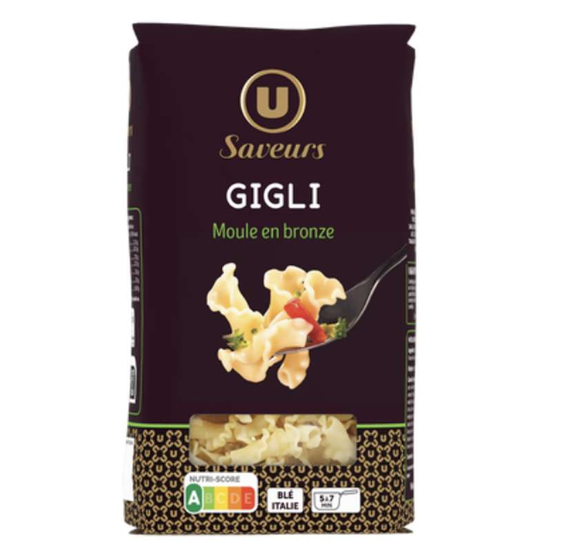Pâtes Gigli, U Saveurs (500 g)